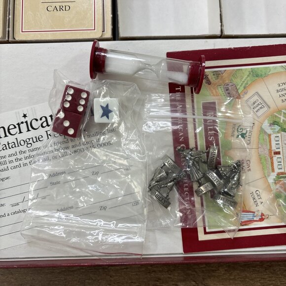 Pleasant Company American Girl Board Game Trivia Trade Trip Through Time 1999 - Picture 7 of 13